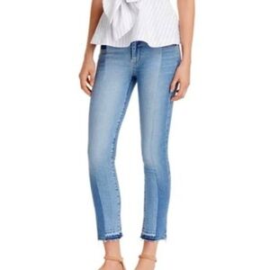 Paige Rosslyn two tone jeans